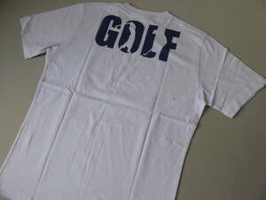 FILA GOLF フィラ ゴルフ BIGロゴ 吸汗速乾 コットン 100％ 半袖 Tシャツ　3L　白