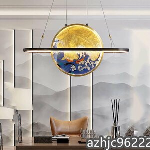  art goods living room dining room bed room simple . glaze enamel Classic lamp LED modern .* copper 80cm