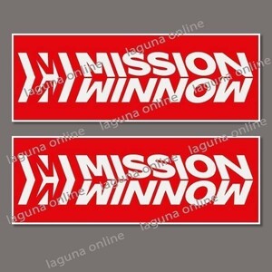 ☆即納☆　Ferrari Mission Winnow　フェラーリ ミッション・ウィノウ　ステッカー　デカール　並行輸入