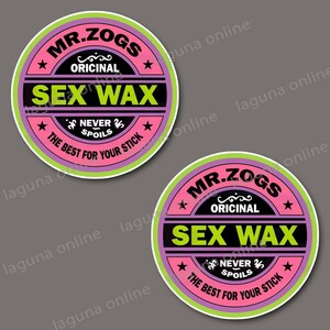 ☆即納☆　Mr Zogs SEX WAX　ステッカー　デカール　並行輸入