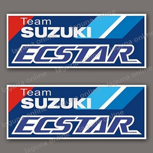 ☆即納☆　Team SUZUKI ECSTAR チームスズキ エクスター　ステッカー　デカール　並行輸入 3