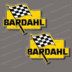 ☆即納☆　BARDAHL　バーダル　ステッカー　デカール　並行輸入