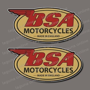 ☆即納☆　BSA　バーミンガムスモールアームズ　ステッカー　デカール　並行輸入 6