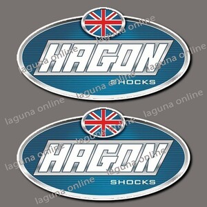 ☆即納☆　HAGON　ヘイゴン　ステッカー　デカール　並行輸入