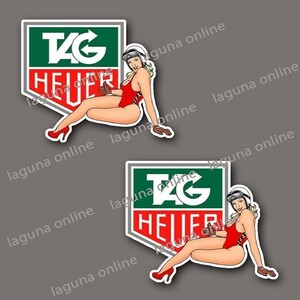 ☆即納☆ tag heuer pinupgirl ステッカー　デカール　並行輸入