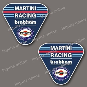 ☆即納☆　martini racing brabham　ステッカー　デカール　並行輸入