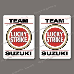 ☆即納☆　Lucky Strike ラッキーストライク　ステッカー　デカール　並行輸入 4