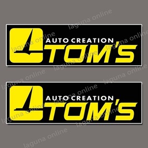 ☆即納☆　TOM'S　トムス　ステッカー　デカール　並行輸入