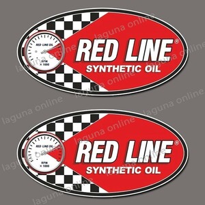 ☆即納☆　REDLINE OIL　レッドラインオイル　ステッカー　デカール　並行輸入