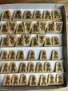 清峰作　蜀江　薩摩つげ　孔雀杢　彫駒　