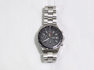 T13184 SEIKO クロノグラフ 7T92-00F0 クォーツ ブルー文字盤