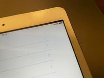 ジャンク品　A1432 iPad mini シルバー　16GB 第一世代　　KBTK01 Bluetooth キーボード　付属　動作確認済み　アクティベーションロック_画像3