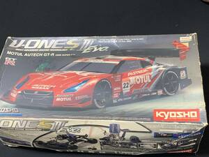 京商　1/10　v-one s3evo motul　スカイラインGT-R　2008　super gt 　未組立　箱ボロ　現状品