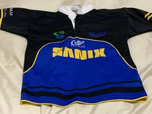 COTTON コットン ラグビー 福岡サニックスブルース SANIX Bluse ジャージ ユニフォーム サイズ　s used