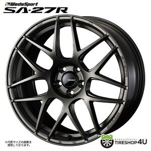 1本から送料無料 Weds Sport SA-27R 18x8.5J 5/114.3 +35 EJ-BRONZE 新品ホイール1本価格