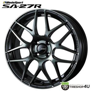 1本から送料無料 Weds Sport SA-27R 15x6.0J 4/100 +48 WBC 新品ホイール1本価格