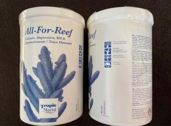 【買得】トロピックマリン All For Reef 海水添加剤 160g=1l