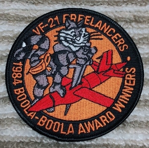 VF-21 FreeLancers 1984 Boola Boola ワッペン パッチ A-2/N-2B/N-3Bにどうぞ