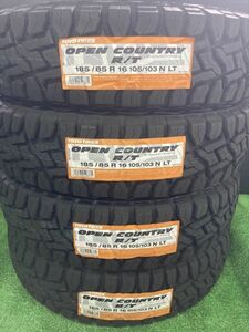 【007】4本セット! 完全売り尽くし価格! 185/85R16 185/85-16 TOYOオープンカントリーRT ホワイトレター タイヤ交換 ジムニー シエラ JA JB