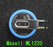 maxell　ML1220　コイン型充電池　2個組_画像1