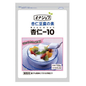 業務用 杏仁豆腐の素　杏仁ー１０　750g　(約50人前)