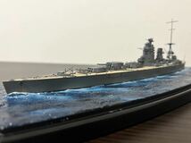 タミヤ1/700 ウォーターシリーズNO.102 イギリス海軍 戦艦ロドネイ ジオラマ 完成品_画像3