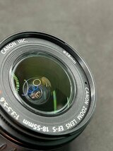 【229】Canon　キャノン　レンズ　18-55mm　1:3.5-5.6　58mm　中古品　保管品　動作未確認_画像8