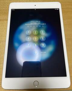 ジャンク　iPad mini4 Wi-Fi+Cellular 32GB シルバー A1550
