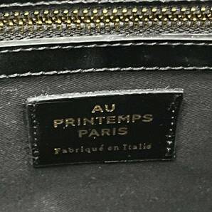 オ プランタン パリ / AU PRINTEMPS PARIS レディース レザー ショルダー ハンド 2wayバッグ ブラック 本革バッグ おでかけ かばんの画像6