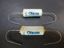 ２個セット Olson 0.02μF 600V Vintage ペーパーコンデンサー 未使用品_画像1