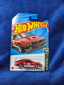 ★ホットウィール アルファ ロメオ GTV6 3.0★HotWheels ALFA ROMEO レア 旧車 オールドクラシックス 高速有鉛 アルフェッタGT RACE