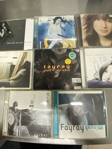 FAYRAY(フェイレイ)カバーアルバム CD +アルバム CD アルバム CD+DVD シングル CD 計8枚セット レンタルアップ品