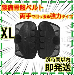 XL 骨盤ベルト 腰痛ベルト 腰痛 両側から引っ張るタイプ トレーニング 姿勢矯正 骨盤矯正 ピラティス　ガードナーベルト ダイエット