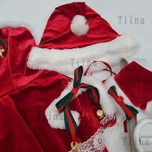 サンタ コスプレ サンタコス サンタクロース 衣装 ファー 可愛い 綺麗 レディース サンタコス セクシー クリスマス_画像9