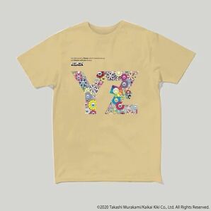 【新品 未着用】Lサイズ TAKASHI MURAKAMI FLOWER × YZ Tシャツ ライトイエロー 村上隆 ゆず YUZU フラワー (送料無料)の画像1