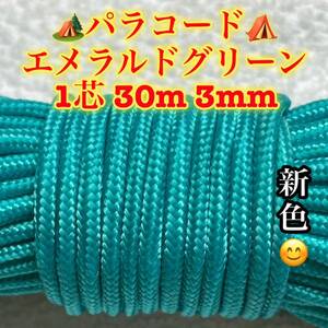 ☆★パラコード★☆１芯 ３０m ３mm☆★ １番★手芸とアウトドアなど用★