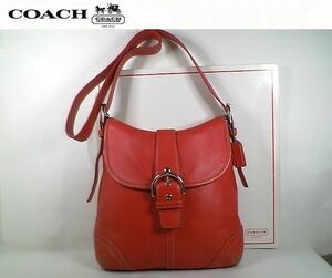 ★超美品！★ＣＯＡＣＨ コーチ★とってもお洒落で素敵な♪フルレザー 肩掛け／斜め掛け／２ＷＡＹショルダーバッグ■チャーム付■本物■