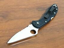 SPYDERCO　スパイダルコ　折りたたみナイフ　半波　C11PSBK　デリカ4　DELICA4　VG-10_画像2