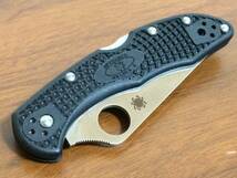 SPYDERCO　スパイダルコ　折りたたみナイフ　半波　C11PSBK　デリカ4　DELICA4　VG-10_画像6