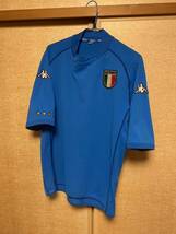 2002　イタリア代表　完売品　ホーム　半袖　ユニフォーム　正規品　カッパ　ビンテージ　ワールドカップ_画像1