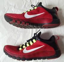 Nike Free Trainer 5.0／ナイキ フリートレーナー 5.0 ／644671-610／レッド／2014年製／25.5ｃｍ／匿名配送料無料_画像5