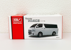 ★ハイエース スーパーGL ホワイト TOYOTA HIACE ブレイク プルバック ミニカー プルバックカー 新品 未開封 