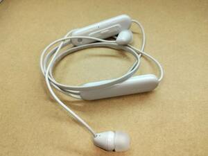 【USED】 NH2306 SONY ソニー Bluetooth ワイヤレス イヤホン WI-C100 ホワイト