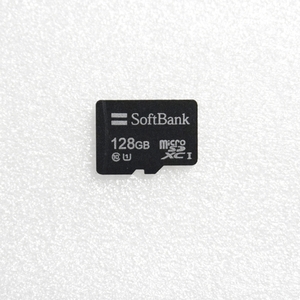 1円スタート ■ 中古 microSDXC 128GB ■ 動作品 フォーマット済 ジャンク扱い microsd SoftBank SELECTION U1 CLASS 10 UHS-I / S11131