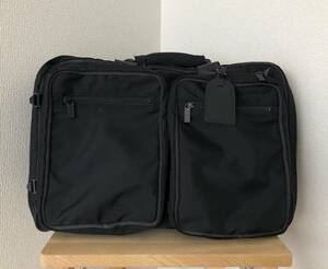 * SAZABY Sazaby 3WAY business bag briefcase rucksack shoulder bag nylon black black *