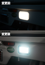 【クリア】 キャリートラック 用 DA16T DA63T 系 LED バック ランプ ライト ランプ 軽トラ キャリィ スクラム クリッパー FJ5668-clear_画像5