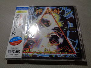 未開封/デフ・レパード/ヒステリア(JAPAN/mercury:28PD-515 LIMITED EDITION PICTURE DISC PROMO SEALED CD/DEF LEPPARD,HYSTERIA