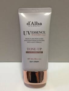 ★残量８割★ダルバ(d'Alba) トーンアップ サンクリーム 50ml SPF50