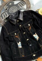 牛革本革のレザージャケットアメリカンレトロ S~5XL_画像2