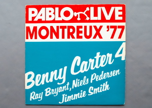 【 Pablo ・オリジナル盤 】★ Montreux '77 ・Benny Carter 4　 / Pablo Records　2308-204　 中古品 ★　
